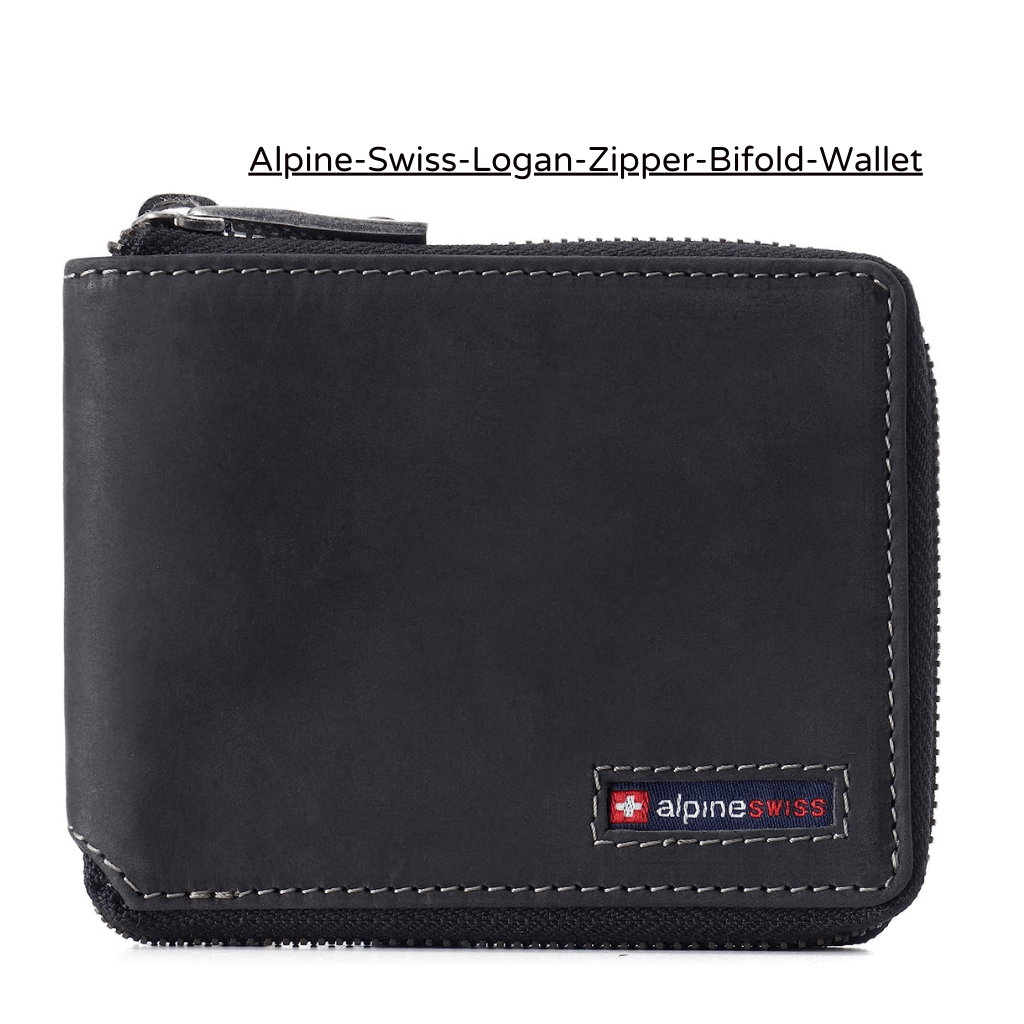 mens wallet with zipper