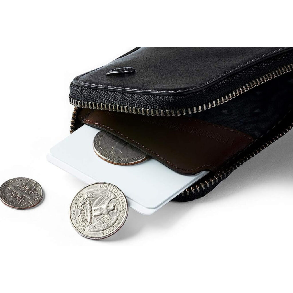 zipper bifold wallets