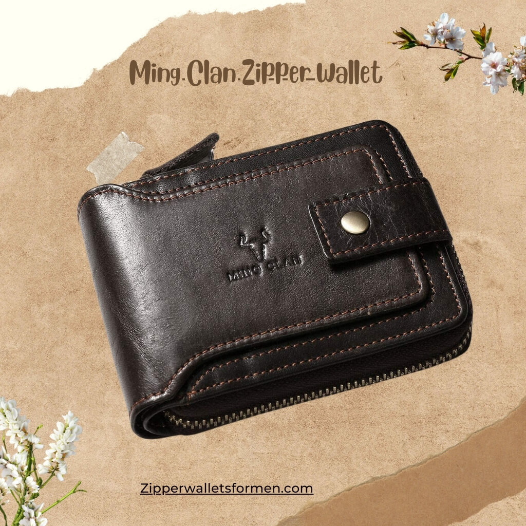 zipper wallet for men
