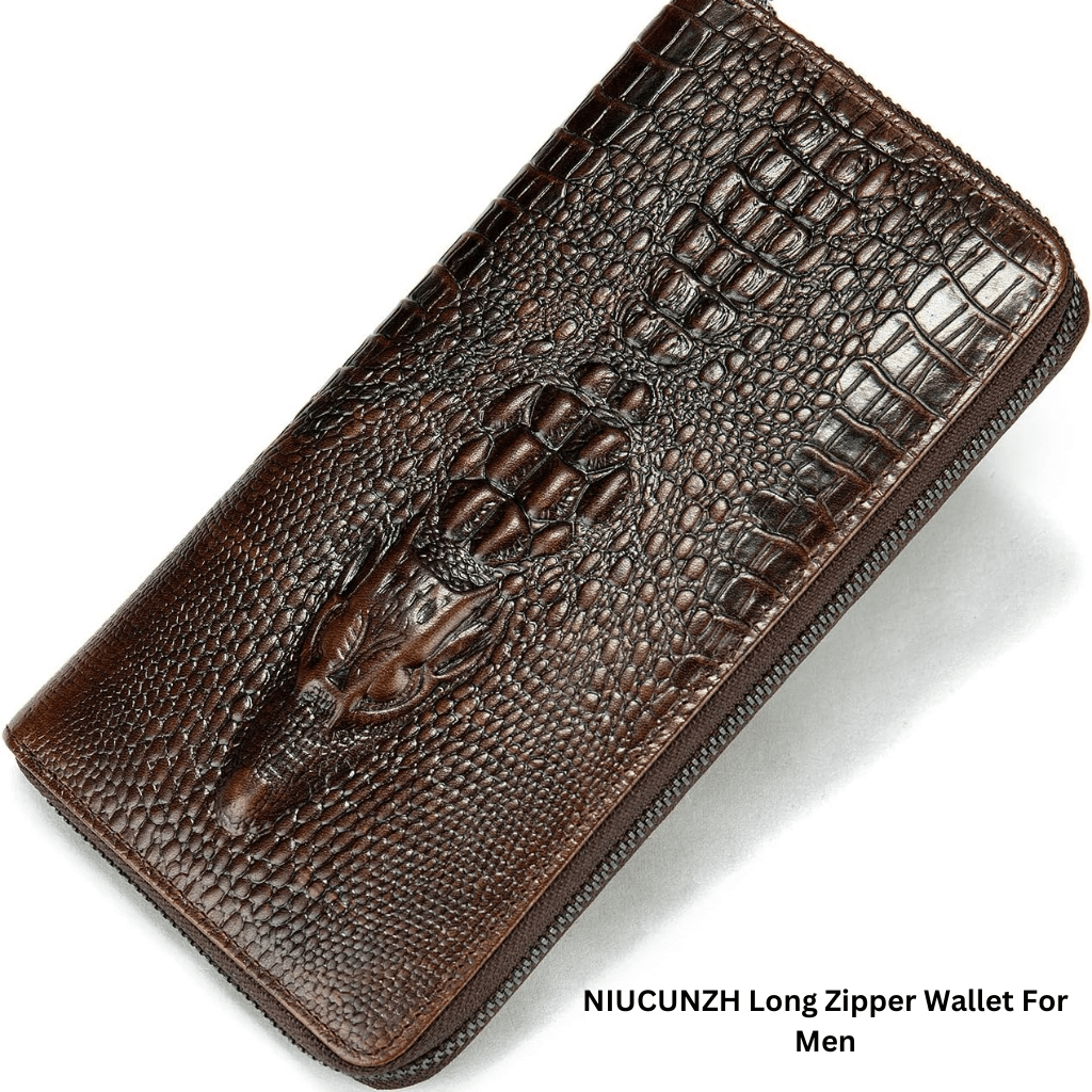 NIUCUNZH Long Zipper Wallet For Men