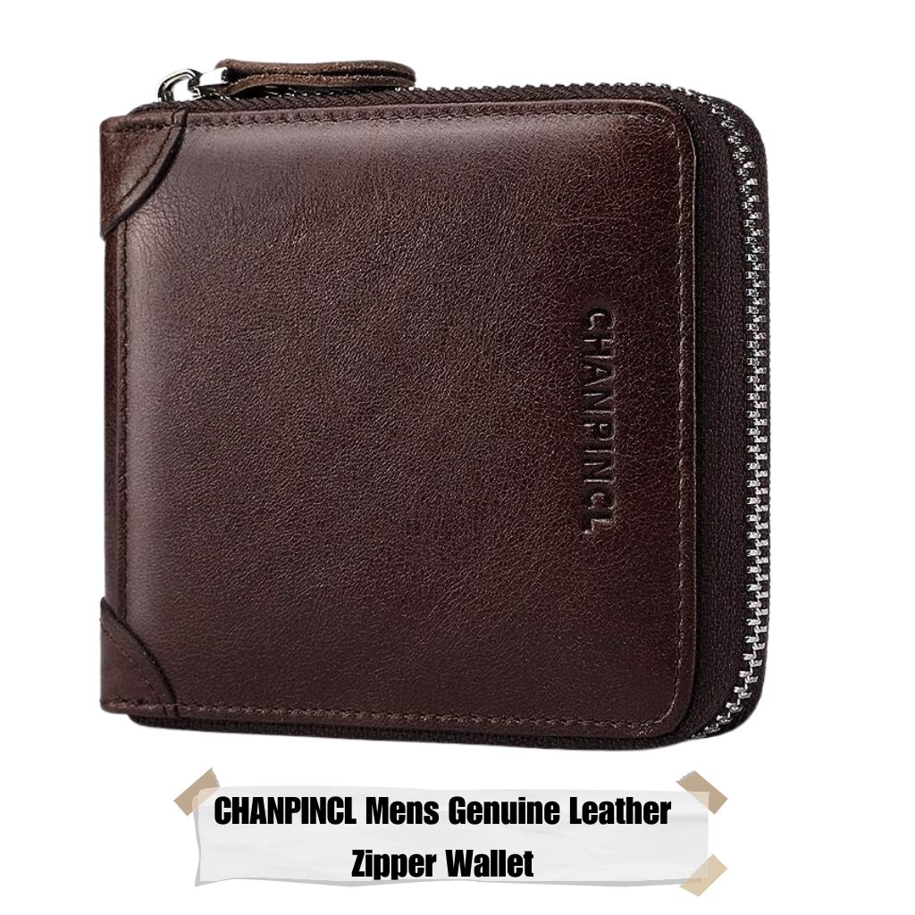 
best men's zipper wallet