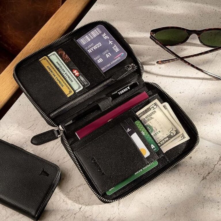 zip wallet for men